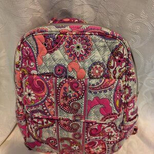 VINTAGE VERA BRADLEY SMALL BACKPACK, GENTLY USED. 12X10X3"